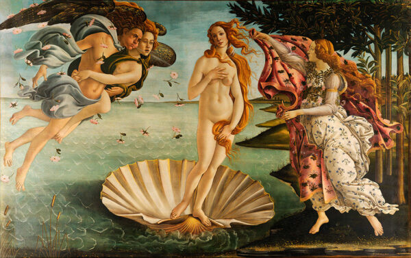 Фотошпалери картина Боттічеллі “Народження Венери”