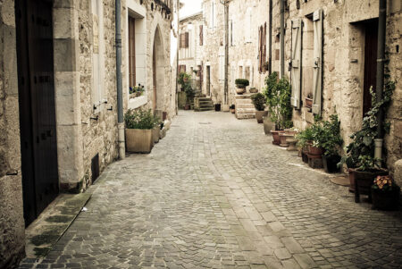 Фотообои улица старого итальянского города
