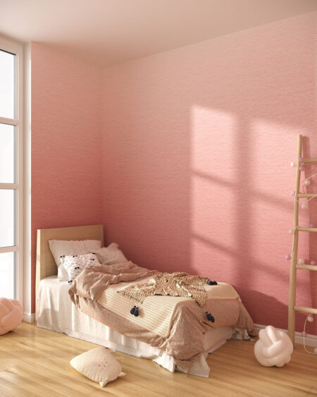 Фотошпалери текстура градієнт у рожевих відтінках в дитячій кімнаті