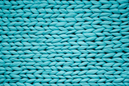 Фотообои 3д текстура вязаной ткани бирюзового цвета