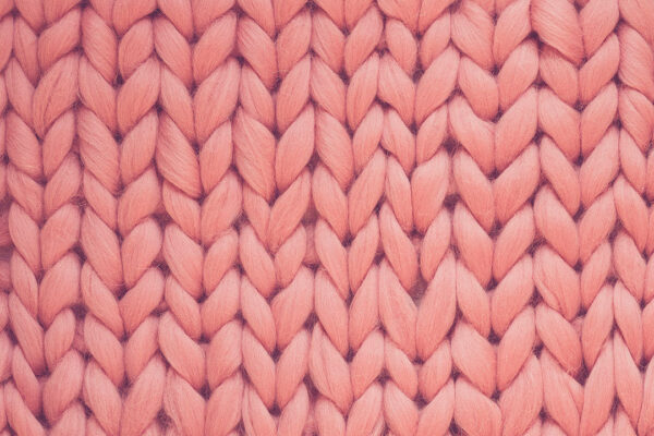 Фотообои 3д текстура вязаной ткани розового цвета