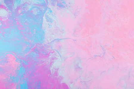 Шпалери текстура з розводами фарби рожевого, фіолетового та блакитного кольору