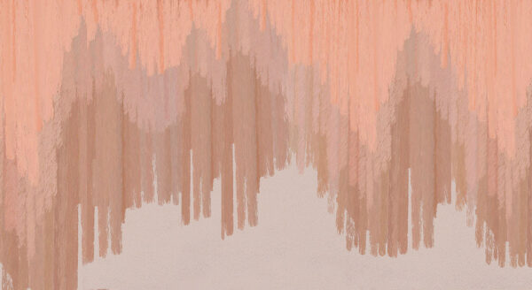 Фотообои текстура мазков краски градиент в персиковых тонах