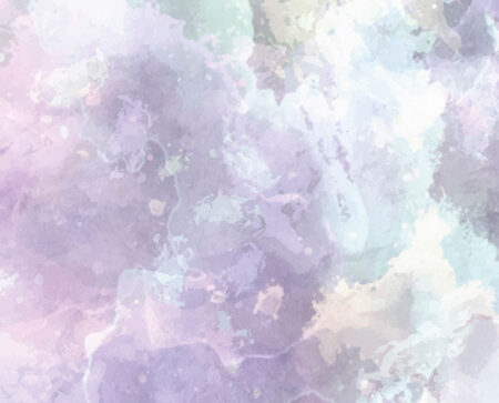 Шпалери акварельні розводи ніжно-фіолетового та блакитного кольору